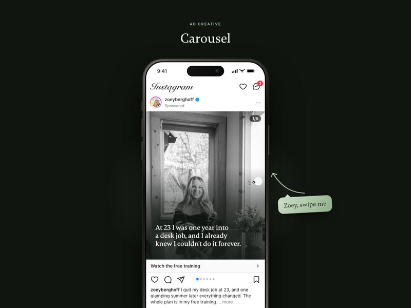 Carousel preview